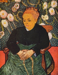 La Berceuse nach van Gogh